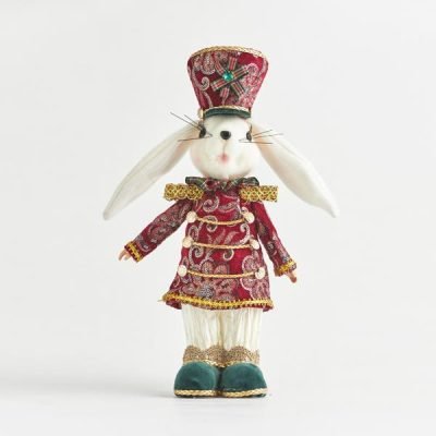 ΚΥΡΙΟΣ ΛΑΓΟΣ ΜΕ ΜΠΟΡΝΤΟ ΡΟΥΧΑ, 25x12x32cm (600-44070)