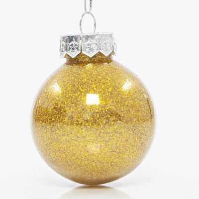 ΜΠΑΛΑ ΠΛΑΣΤΙΚΗ PET, ΣΑΜΠΑΝΙ ΓΥΑΛΙΣΤΕΡΗ ΜΕ GLITTER, ΣΕΤ 12ΤΜΧ, 6cm (600-42715)