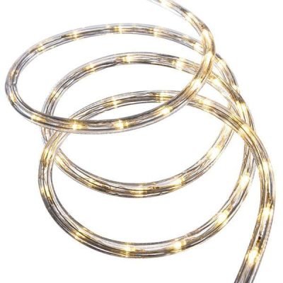 ΦΩΤΟΣΩΛΗΝΑΣ LED, ΜΟΝΟΚΑΝΑΛΟΣ, ΘΕΡΜΟ ΛΕΥΚΟ, 10m, 24 LED ΑΝΑ ΜΕΤΡΟ, IP44 (600-22260)