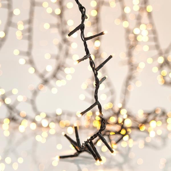 ΠΥΚΝΗ ΣΕΙΡΑ, 800 LED 3mm, 31V ΜΕΤΑΣΧΗΜΑΤΙΣΤΗ, 4 ΕΠΕΚΤΑΣΕΙΣ ΕΩΣ 2 ΣΕΤ, ΠΡΑΣΙΝΟ PVC ΚΑΛΩΔΙΟ, ΘΕΡΜΟ ΛΕΥΚΟ LED ANA 2cm, ΠΡΟΕΚΤΑΣΗ ΠΑΡΟΧΗΣ 3m, ΙΡ44 (600-19301)