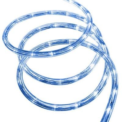 ΦΩΤΟΣΩΛΗΝΑΣ LED, ΜΟΝΟΚΑΝΑΛΟΣ, ΜΠΛΕ, 10m, 24 LED ΑΝΑ ΜΕΤΡΟ, IP44 (600-22265)