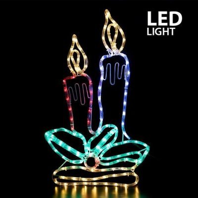 ΚΕΡΙΑ, 6m LED ΦΩΤΟΣΩΛΗΝΑΣ, ΜΟΝΟΚΑΝΑΛΟΣ, 42x70cm, IP44 (600-20017)