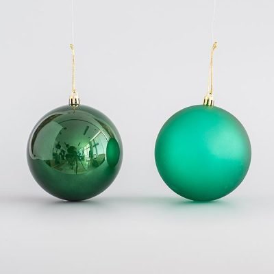 ΠΛΑΣΤΙΚΗ ΜΠΑΛΑ, ΣΚΟΥΡΗ ΠΡΑΣΙΝΗ, ΣΕΤ 6 ΤΜΧ (3 ΓΥΑΛΙΣΤΕΡΕΣ, 3 GLITTER), 10cm (600-44779)