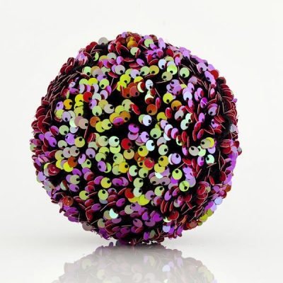 ΜΠΑΛΑ ΚΟΚΚΙΝΗ ΜΕ ΠΟΥΛΙΕΣ, 10cm (600-43949)