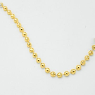 ΑΛΥΣΙΔΑ ΜΕ ΧΡΥΣΕΣ ΠΕΡΛΕΣ, 8mm, 1000cm (600-47587)