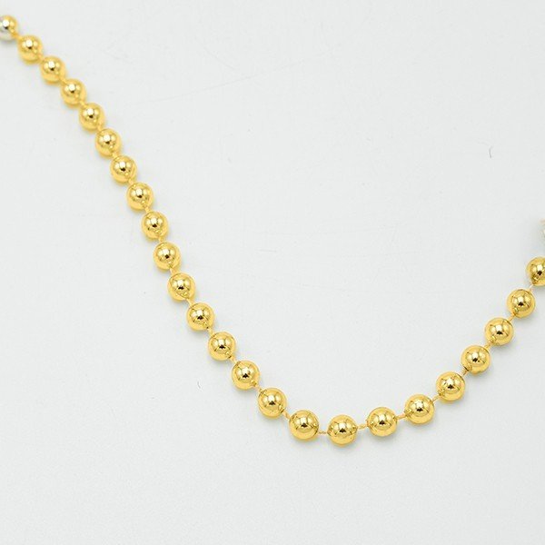 ΑΛΥΣΙΔΑ ΜΕ ΧΡΥΣΕΣ ΠΕΡΛΕΣ, 8mm, 1000cm (600-47587)