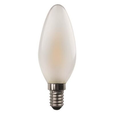 ΛΑΜΠΑ LED ΚΕΡΙ CROSSED FILAMENT 4.2W 480lm E14 6500K 220-240V FROST DIMMABLE (147-78152)