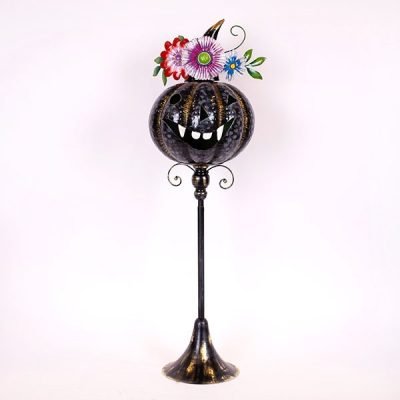 ΜΕΤΑΛΛΙΚΟ STAND ΚΟΛΟΚΥΘΑ, HALLOWEEN, 85cm (600-47992)