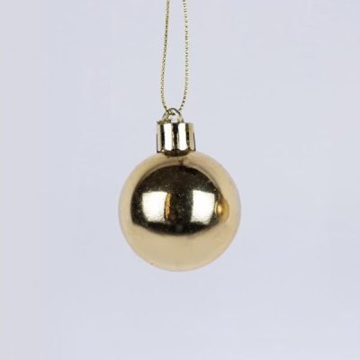 ΠΛΑΣΤΙΚΗ ΜΠΑΛΑ, ΧΡΥΣΗ ΓΥΑΛΙΣΤΕΡΗ, ΣΕΤ 6ΤΜΧ, 6cm (600-46433)