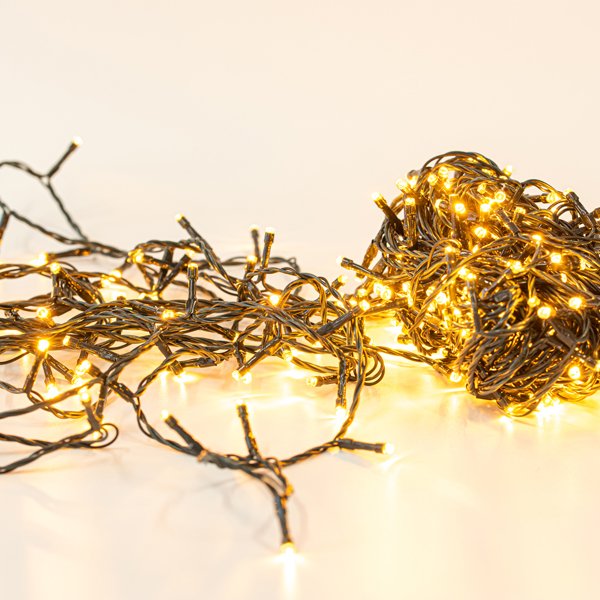 ΣΕΙΡΑ, 300 LED 5mm, 31V WIFI ΜΕΤΑΣΧΗΜΑΤΙΣΤΗ ΜΕ ΕΦΑΡΜΟΓΗ, ΠΡΑΣΙΝΟ PVC ΚΑΛΩΔΙΟ, ΘΕΡΜΟ ΛΕΥΚΟ & ΧΡΩΜΑΤΙΣΤΟ LED ΑΝΑ 7.5cm, ΠΡΟΕΚΤΑΣΗ ΠΑΡΟΧΗΣ 3m, IP44 (600-01340) - Image 2