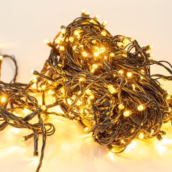 ΣΕΙΡΑ, 300 LED 5mm, 31V WIFI ΜΕΤΑΣΧΗΜΑΤΙΣΤΗ ΜΕ ΕΦΑΡΜΟΓΗ, ΠΡΑΣΙΝΟ PVC ΚΑΛΩΔΙΟ, ΘΕΡΜΟ ΛΕΥΚΟ & ΧΡΩΜΑΤΙΣΤΟ LED ΑΝΑ 7.5cm, ΠΡΟΕΚΤΑΣΗ ΠΑΡΟΧΗΣ 3m, IP44 (600-01340) - Image 4