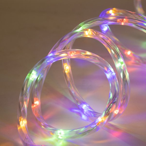 SMD LED ΦΩΤΟΣΩΛΗΝΑ 10m, ΜΟΝΟΚΑΝΑΛΗ, 31V ΜΕΤΑΣΧΗΜΑΤΙΣΤΗ, 8 ΠΡΟΓΡΑΜΜΑΤΑ & ΜΝΗΜΗ, ΠΟΛΥΧΡΩΜΟ LED, 20 LED/m, ΠΡΟΕΚΤΑΣΗ ΠΑΡΟΧΗΣ 3m, IP44 (600-22162) - Image 2