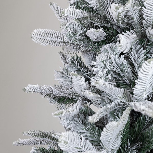 ΔΕΝΤΡΟ ΕΛΑΤΟ ΧΙΟΝΙΣΜΕΝΟ, ΕΛΒΕΤΙΑ, ΜΕ ΞΥΛΙΝΟ ΚΟΡΜΟ ΣΤΗ ΒΑΣΗ, 210cm (600-30646) - Image 2