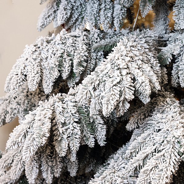 ΔΕΝΤΡΟ ΕΛΑΤΟ ΧΙΟΝΙΣΜΕΝΟ, ΔΙΑΣ, ΜΕ ΛΑΜΠΑΚΙΑ, 360cm (600-30677) - Image 3
