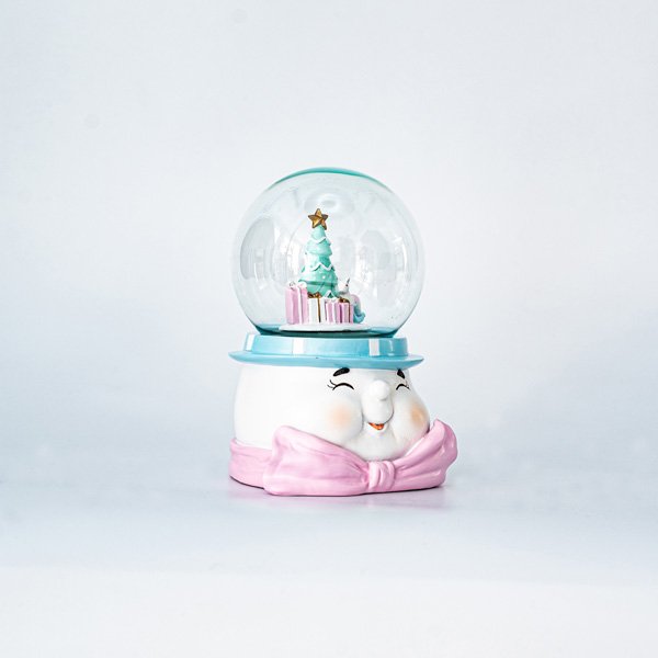 ΧΙΟΝΟΜΠΑΛΑ, ΧΙΟΝΑΝΘΡΩΠΟΣ, ΜΕ ΔΕΝΤΡΑΚΙ ΣΤΟ ΕΣΩΤΕΡΙΚΟ ΤΗΣ, 16cm (600-45514) - Image 3