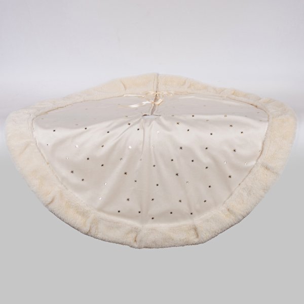 ΠΟΔΙΑ ΔΕΝΤΡΟΥ, ΜΠΕΖ ΒΕΛΟΥΔΟ ΜΕ ΧΡΥΣΑ ΑΣΤΕΡΑΚΙΑ, 90cm (600-46041) - Image 2