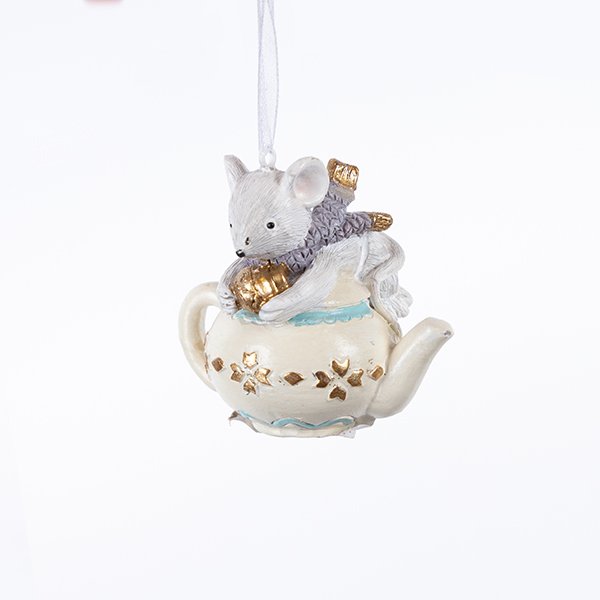 ΣΤΟΛΙΔΙ ΠΟΛΥΡΕΖΙΝ, ΤΣΑΓΙΕΡΑ ΜΕ ΠΟΝΤΙΚΑΚΙ, ΛΕΥΚΟ, 4.5x6cm (600-46262) - Image 2