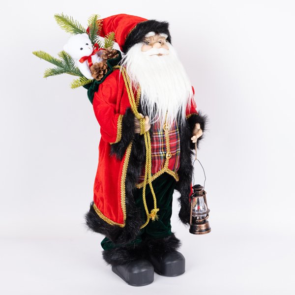 ΑΗ ΒΑΣΙΛΗΣ ΜΕ ΚΟΚΚΙΝΑ ΡΟΥΧΑ, 60cm (600-46358) - Image 2