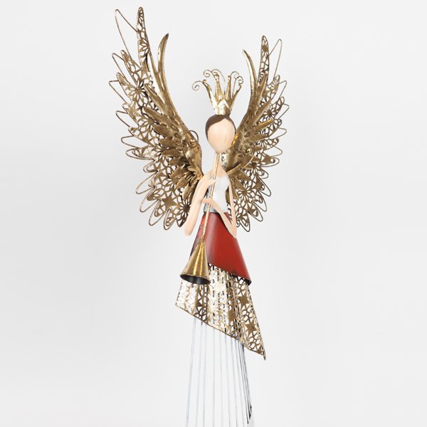 ΜΕΤΑΛΛΙΚΗ ΠΡΙΓΚΙΠΙΣΣΑ ΜΕ ΜΟΥΣΙΚΟ ΟΡΓΑΝΟ, 70.49cm (600-46487) - Image 2