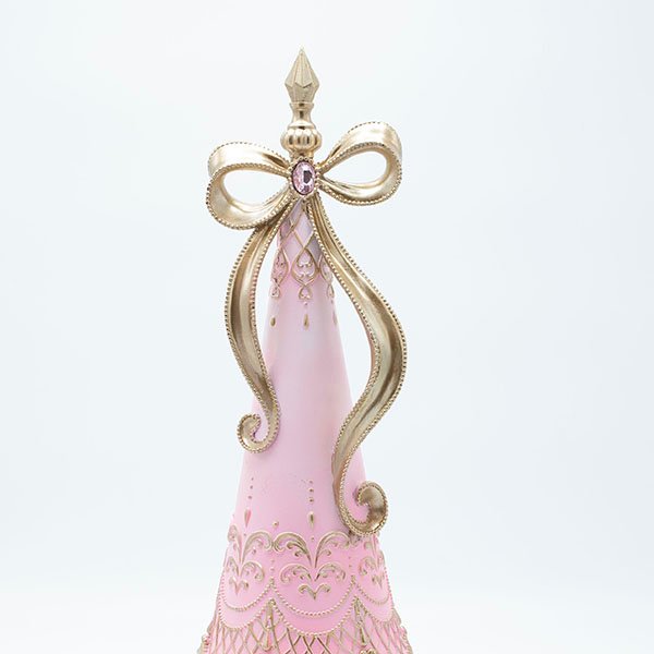 ΔΕΝΤΡΟ ΠΟΛΥΡΕΖΙΝ, ΡΟΖ ΝΤΕΓΚΡΑΝΤΕ, ΜΕ ΦΙΟΓΚΟ, 12.5x12.5x45.8cm (600-46761) - Image 3