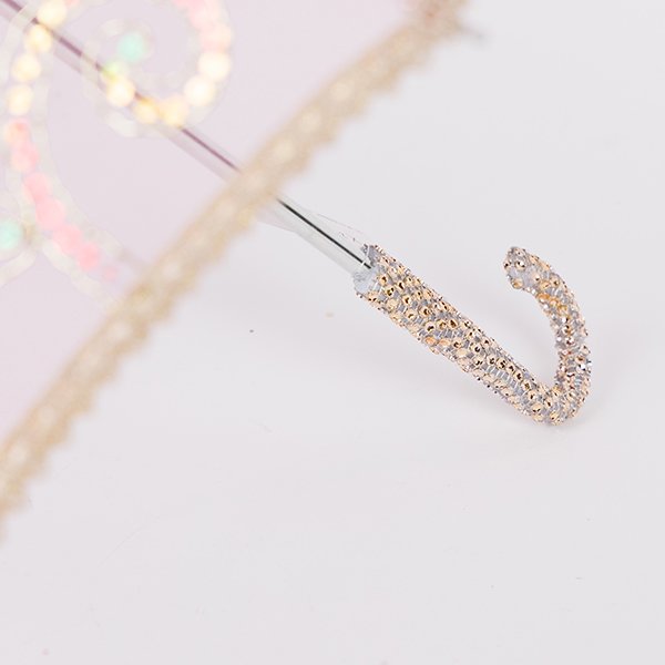 ΟΜΠΡΕΛΑ, ΡΟΖ ΟΡΓΑΝΤΖΑ, 41cm (600-46885) - Image 3