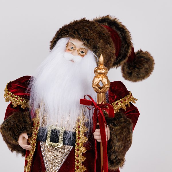 ΑΗ ΒΑΣΙΛΗΣ ΜΕ ΧΡΥΣΟ ΣΚΗΠΤΡΟ, 46cm (600-47080) - Image 3