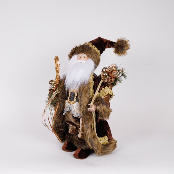 ΑΗ ΒΑΣΙΛΗΣ ΜΠΟΡΝΤΟ, ΜΕ ΧΡΥΣΟ ΜΠΑΣΤΟΥΝΑΚΙ, 46cm (600-47085) - Image 2