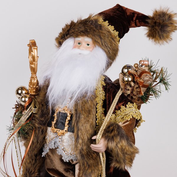 ΑΗ ΒΑΣΙΛΗΣ ΜΠΟΡΝΤΟ, ΜΕ ΧΡΥΣΟ ΜΠΑΣΤΟΥΝΑΚΙ, 46cm (600-47085) - Image 3