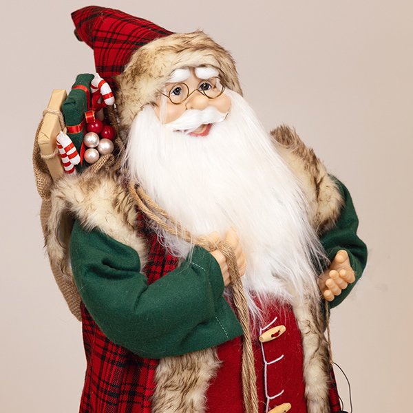 ΑΗ ΒΑΣΙΛΗΣ ΜΕ ΚΟΚΚΙΝΗ ΚΑΡΟ ΚΑΠΑ, 90cm (600-47111) - Image 3