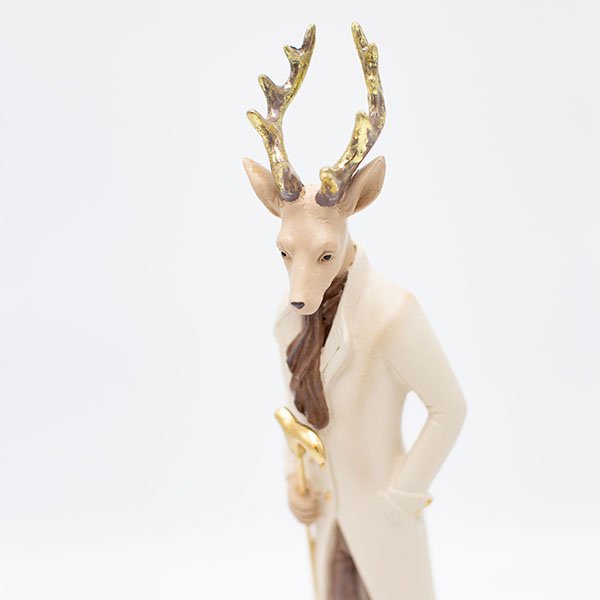 ΤΑΡΑΝΔΟΣ ΠΟΛΥΡΕΖΙΝ, ΜΕ ΣΜΟΚΙΝ ΚΑΙ ΜΠΑΣΤΟΥΝΙ, 31cm (600-47125) - Image 3