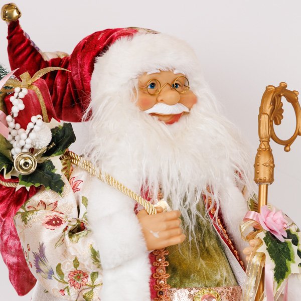 ΑΗ ΒΑΣΙΛΗΣ, ΜΕ ΡΟΖ VINTAGE ΡΟΥΧΟ, 66cm (600-47313) - Image 3