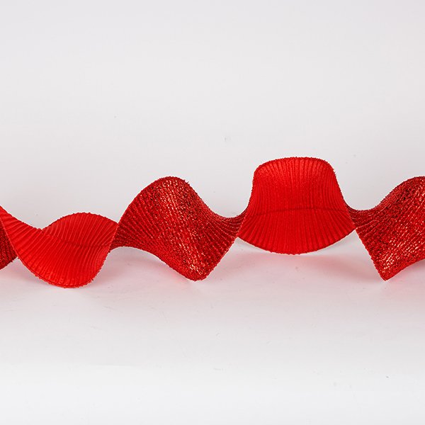 ΚΟΡΔΕΛΑ ΣΠΙΡΑΛ, ΚΟΚΚΙΝΗ, ΠΛΟΥΜΙΣΤΗ, 500x12cm (600-47576) - Image 3