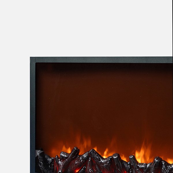 ΜΕΤΑΛΛΙΚΟ ΜΑΥΡΟ ΤΖΑΚΙ, ΜΕΤΑΣΧΗΜΑΤΙΣΤΗ, ΕΦΕ ΦΛΟΓΑΣ, 60x10x40cm, IP20 (600-48118) - Image 2