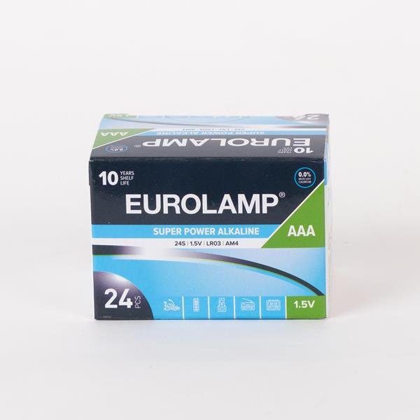ΜΠΑΤΑΡΙΑ ΑΛΚΑΛΙΚΗ ΑΑΑ(LR03) 24τμχ 1,5V (147-24162)