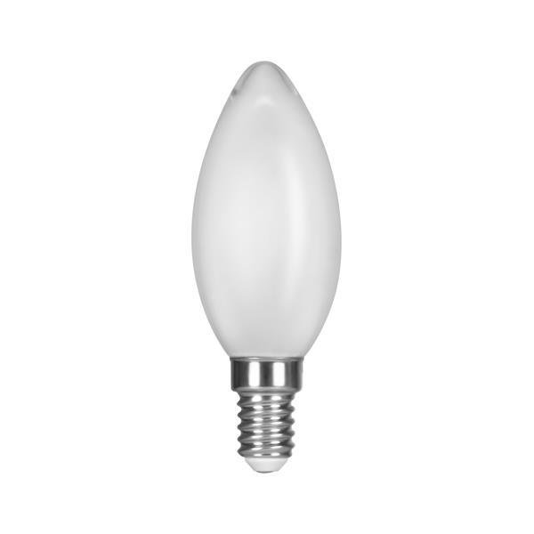 ΛΑΜΠΑ LED ΚΕΡΙ CROSSED FILAMENT 6.5W 806lm E14 3000K 220-240V MILKY (147-78161)