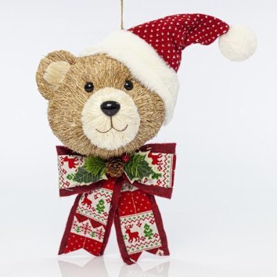 ΑΡΚΟΥΔΑΚΙ ΜΕ ΣΚΟΥΦΟ ΚΑΙ ΦΙΟΓΚΟ, 23x13x36cm (600-41125)