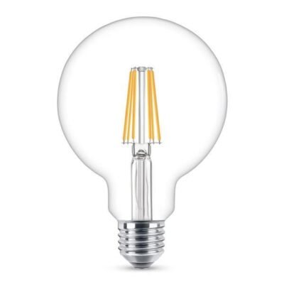 ΛΑΜΠΑ G95 FILAMENT 7,2W 1521LM Ε27 3000K 220-240V CLEAR (147-78373)