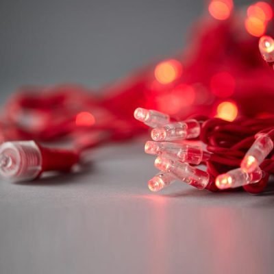 ΣΕΙΡΑ, 100 LED 5mm ΜΕ ΚΑΛΥΜΜΑ, 230V, 3 ΕΠΕΚΤΑΣΕΙΣ ΕΩΣ 9 ΣΕΤ, ΚΟΚΚΙΝΟ ΚΑΟΥΤΣΟΥΚ ΚΑΛΩΔΙΟ, ΚΟΚΚΙΝΟ LED ΑΝΑ 10cm, ΠΡΟΕΚΤΑΣΗ ΠΑΡΟΧΗΣ 1.5m, ΙΡ65 (600-09160)