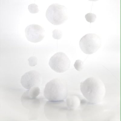 ΓΙΡΛΑΝΤΑ ΜΕ ΧΙΟΝΟΜΠΑΛΕΣ, 180cm (600-40380)