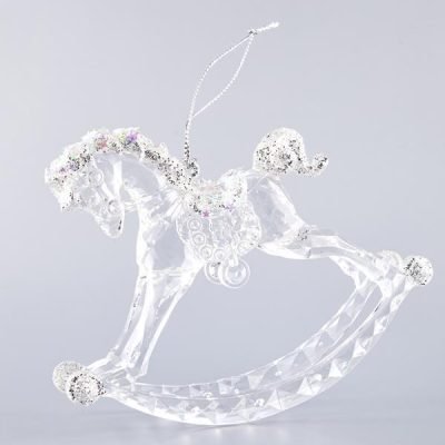 ΚΟΥΝΙΣΤΟ ΑΛΟΓΑΚΙ ΑΚΡΥΛΙΚΟ, ΔΙΑΦΑΝΟ, 12,3x10cm (600-40771)