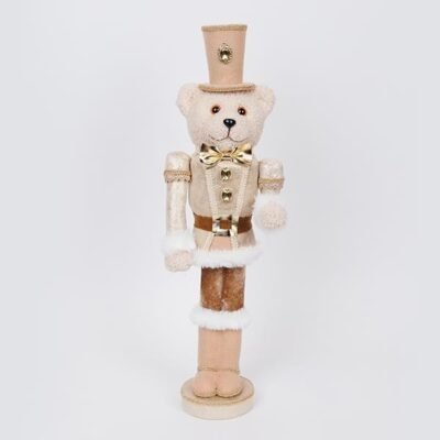 ΑΡΚΟΥΔΟΣ ΣΤΡΑΤΙΩΤΗΣ ΜΕ ΣΑΜΠΑΝΙ ΡΟΥΧΑ, 53cm (600-46718)