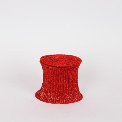 ΚΟΡΔΕΛΑ ΣΠΙΡΑΛ, ΚΟΚΚΙΝΗ, ΠΛΟΥΜΙΣΤΗ, 500x12cm (600-47576)