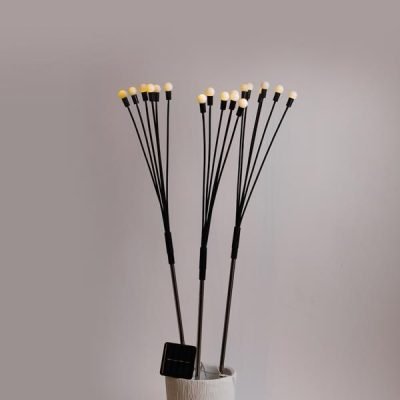 ΣΕΙΡΑ, 3 ΣΕΤ ΛΕΥΚΕΣ ΜΠΑΛΙΤΣΕΣ 75cm, Φ1.7cm, 6 ΚΛΑΔΙΑ ΑΝΑ ΣΕΤ, ΗΛΙΑΚΟ ΣΥΛΛΕΚΤΗ ΜΕ ΑΙΣΘΗΤΗΡΑ ΦΩΤΟΣ, 18 ΘΕΡΜΑ ΛΕΥΚΑ LED, ΠΡΟΕΚΤΑΣΗ ΠΑΡΟΧΗΣ 1m, IP44 (600-04561)