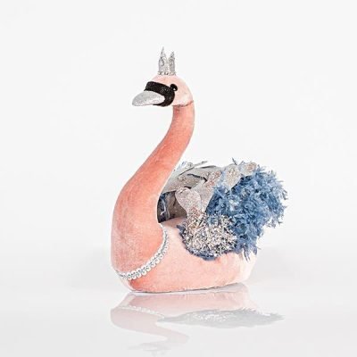 ΒΕΛΟΥΔΙΝΟΣ ΚΥΚΝΟΣ, ΡΟΖ-ΜΠΛΕ, 26x29cm (600-44681)