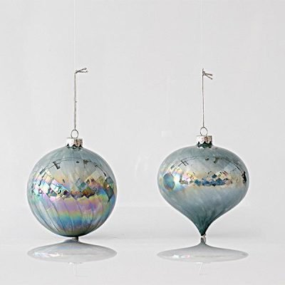 ΓΥΑΛΙΝΟ ΣΤΟΛΙΔΙ, ΙΡΙΔΙΖΟΝ,  ΜΕΝΤΑ, 2 ΣΧΗΜΑΤΑ, ΣΕΤ 4ΤΜΧ, 10 ΚΑΙ 15cm (600-45099)