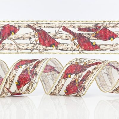 ΚΟΡΔΕΛΑ ΛΕΥΚΗ, ΜΕ ΚΟΚΚΙΝΑ ΠΟΥΛΑΚΙΑ, 6,35cm, 10Y (600-41108)