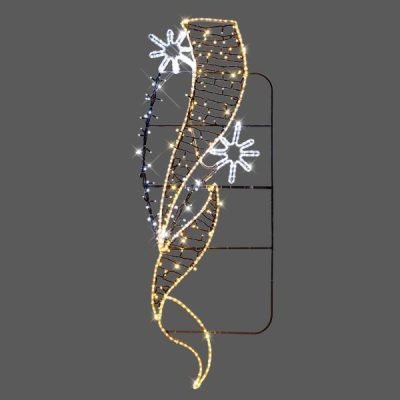 ΕΠΑΓΓΕΛΜΑΤΙΚΟ ΣΧΕΔΙΟ ΕΠΙΣΤΗΛΟ ΑΛΟΥΜΙΝΙΟΥ ΜΕ ΑΣΤΕΡΑΚΙΑ, ΛΕΥΚΗ ΚΑΙ ΘΕΡΜΗ ΛΕΥΚΗ  LED ΦΩΤ/ΝΑ, ΜΕ ΘΕΡΜΑ LED, 64χ205, IP44 (600-23047)