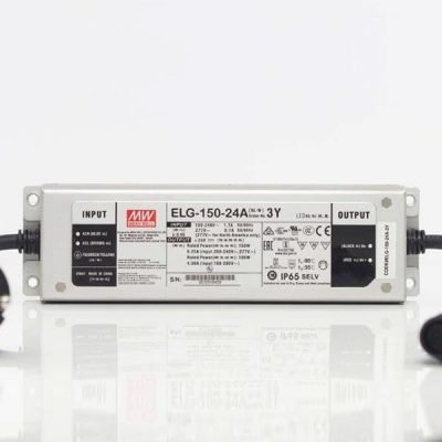 24V ΜΕΤΑΣΧΗΜΑΤΙΣΤΗΣ, 150W, ΠΡΑΣΙΝΟ ΚΑΟΥΤΣΟΥΚ ΚΑΛΩΔΙΟ, ΚΑΛΩΔΙΟ ΠΑΡΟΧΗΣ 3m, IP65 (600-11988)