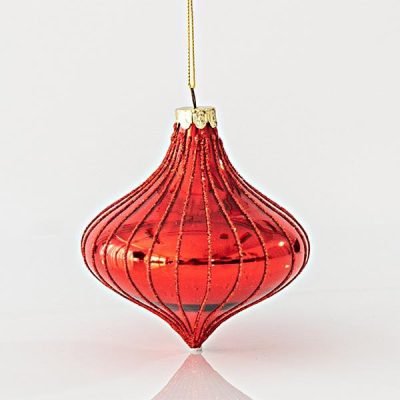 ΓΥΑΛΙΝΟ ΣΤΟΛΙΔΙ, ΚΡΕΜΜΥΔΙ, ΚΟΚΚΙΝΟ, ΣΕΤ 4ΤΜΧ, 10×10,8cm (600-45118)