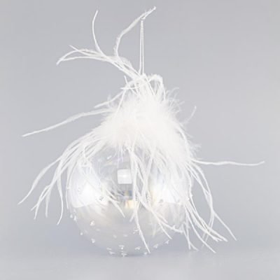 ΓΥΑΛΙΝΗ ΜΠΑΛΑ ΔΙΑΦΑΝΗ, ΑΝΑΓΛΥΦΗ ΜΕ ΠΟΥΠΟΥΛΑ, ΣΕΤ 4ΤΜΧ, 10cm (600-42464)